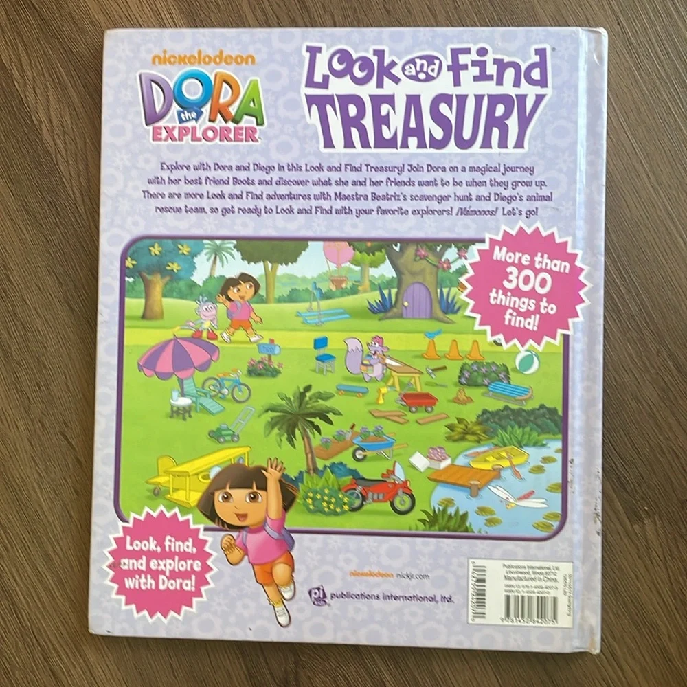 Nickelodeon Dora the Explorer Look and Find Treasury